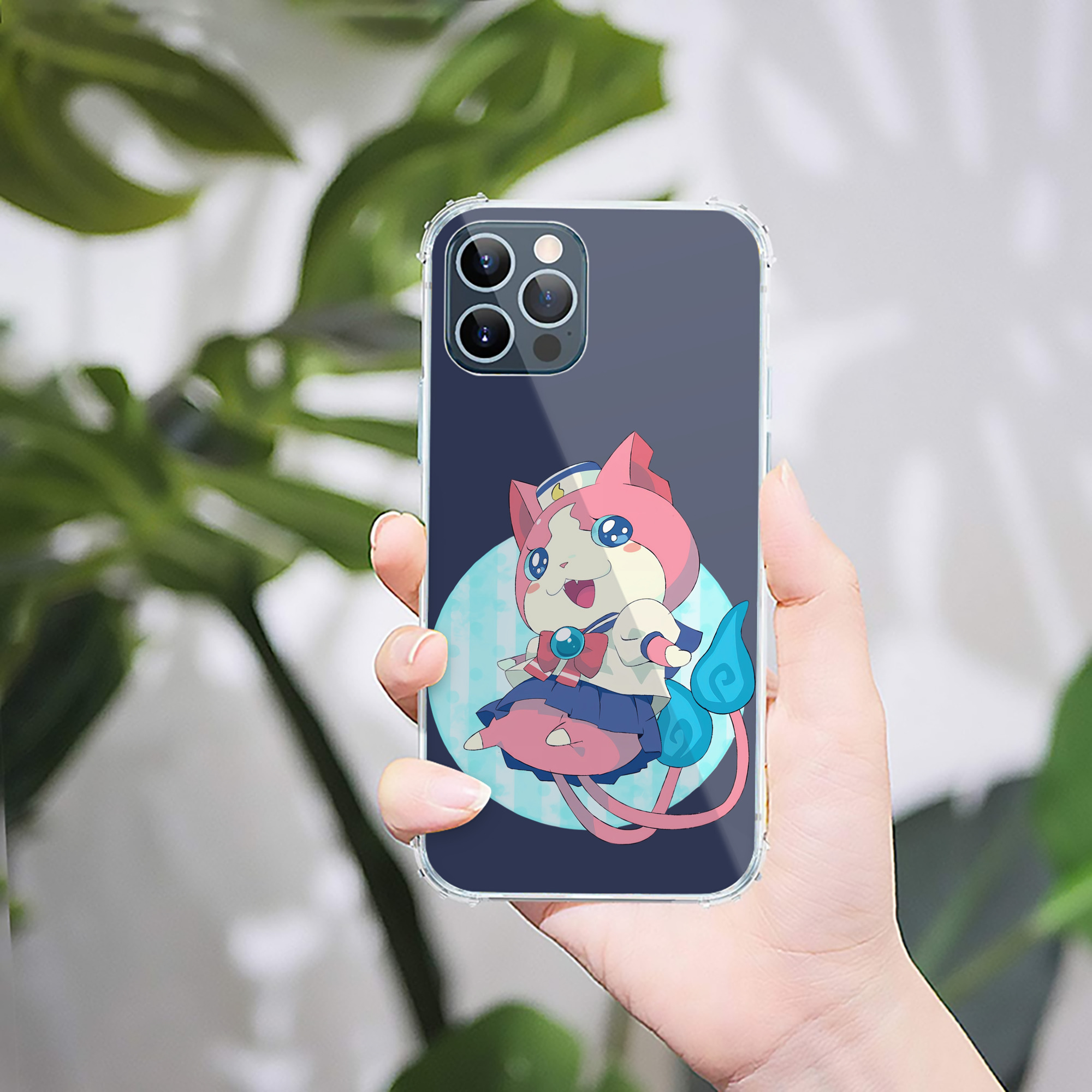 （画像用） 妖怪ウォッチ Yo-kai Watch 【iPhone 12シリーズ対応】透明スマホケース（クリアソフトケース）
